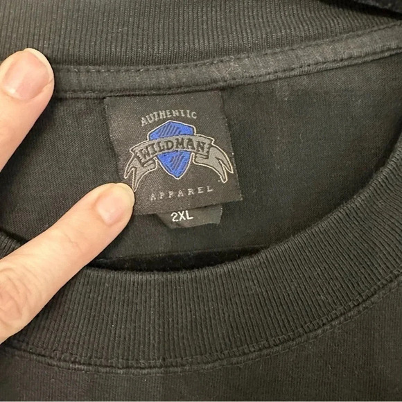 Authentic Wildman Apparel Black “American Pride, United We Stand” T- Shirt Sz 2X - Picture 7 of 8